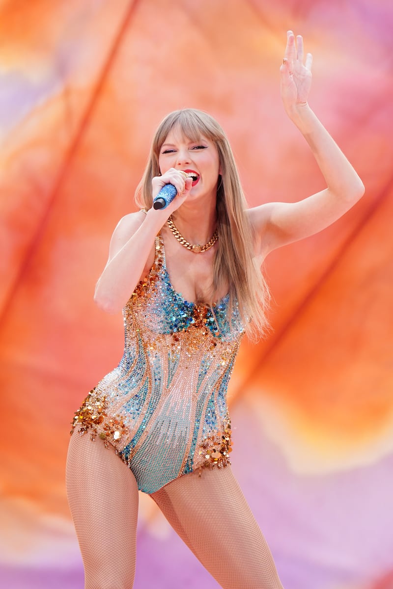 Taylor Swift performs her first London concert at Wembley Stadium in June