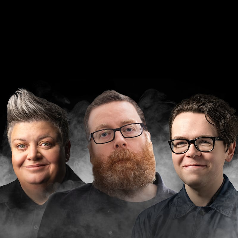 Podcast Here Comes the Guillotine featuring Glasgow comics Frankie Boyle, Susie McCabe and Christopher MacArthur-Boyd will be doing its first hometown live show