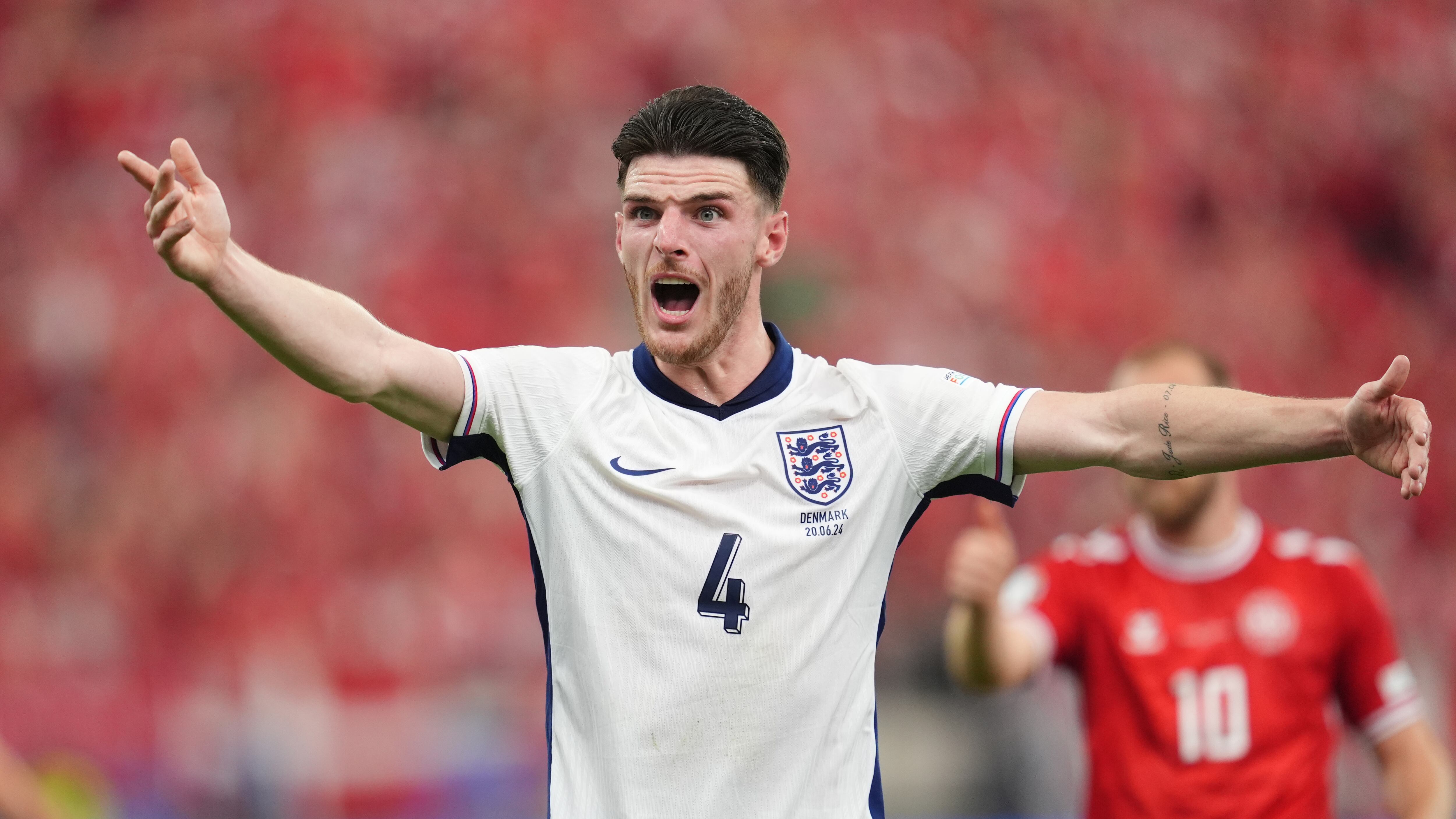 Declan Rice refuted claims that England’s players are exhausted after demanding club campaigns