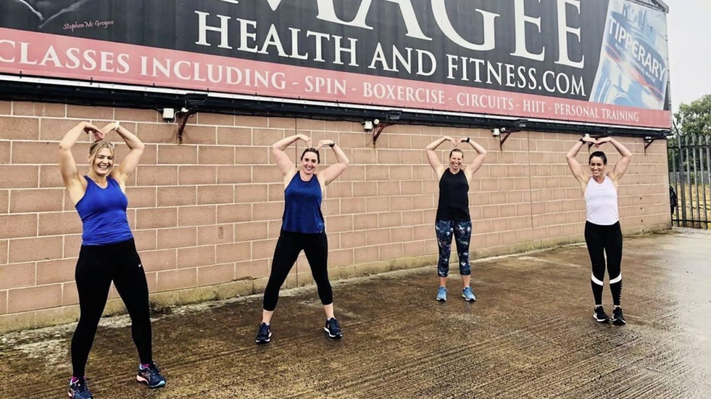 Magee Health and Fitness in west Belfast, owned by former boxing champion Brian Magee 