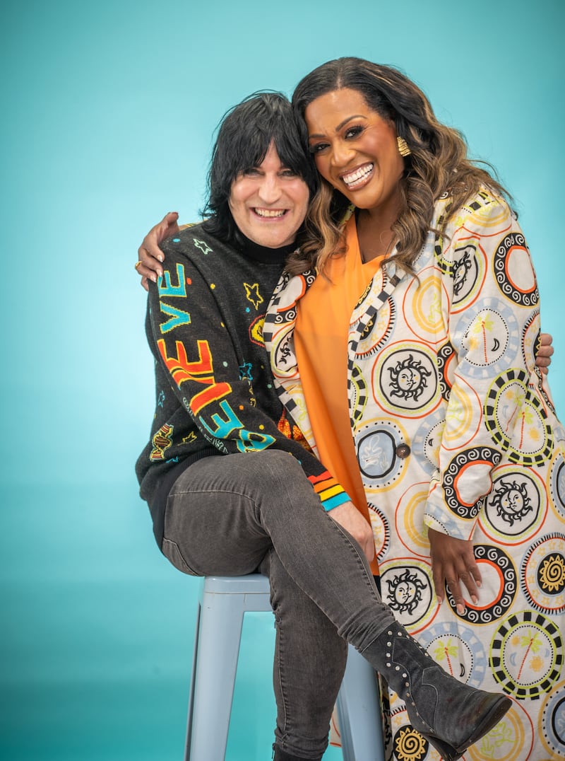 Noel Fielding and Alison Hammond