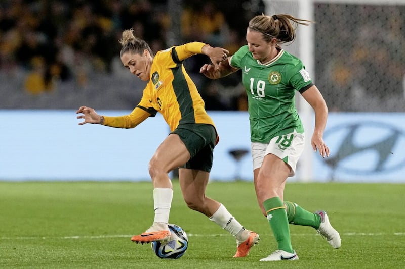 Ireland&#39;s Kyra Taylor Carusa has been in fine goal-scoring form in the Nations League 