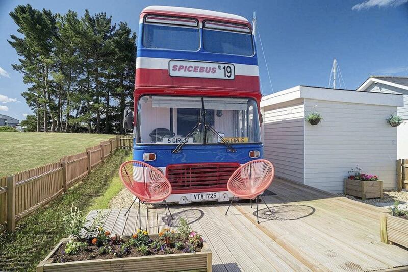 The Spice Bus Airbnb on the Isle of Wight 