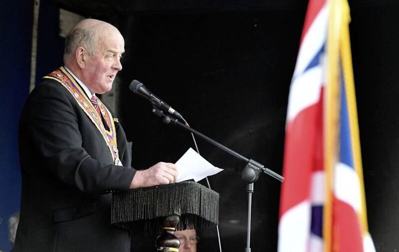 Grand Master Edward Stevenson. File picture by Justin Kernoghan, Photopress