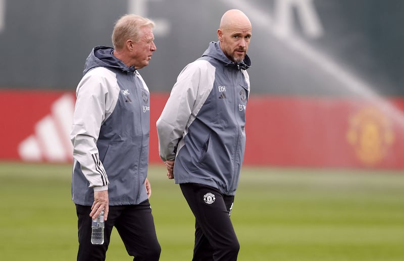 McClaren returned to Manchester United as part of Erik ten Hag’s coaching staff