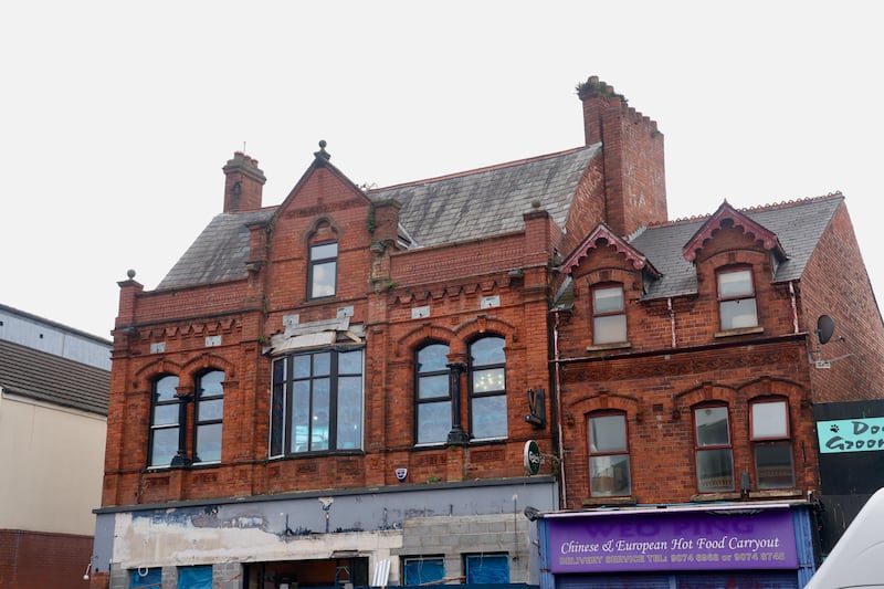 The Phoenix Bar on the Antrim Road in North Belfast under going refurbishment PICTURE: MAL MCCANN