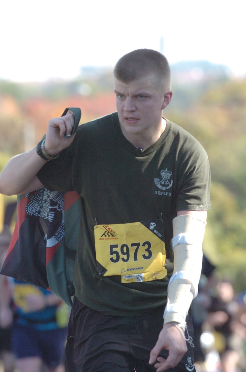 Lance Corporal Joe Spencer joined the Army in 2011