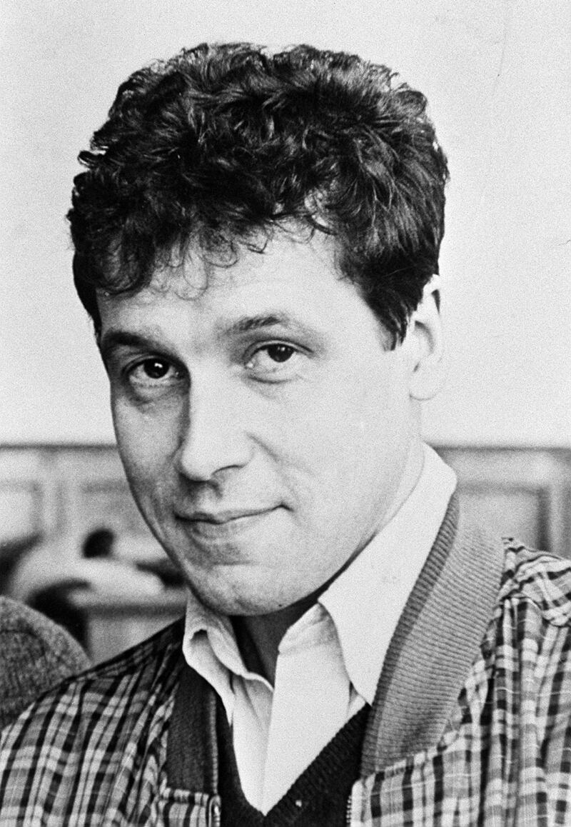 PACEMAKER PRESS INTL. BELFAST. Actor Stephen Rea who married Delores Price. Delores Price was jailed for her part in the Old Bailey bombing in the 70's.
4/11/83.
918/83/bw