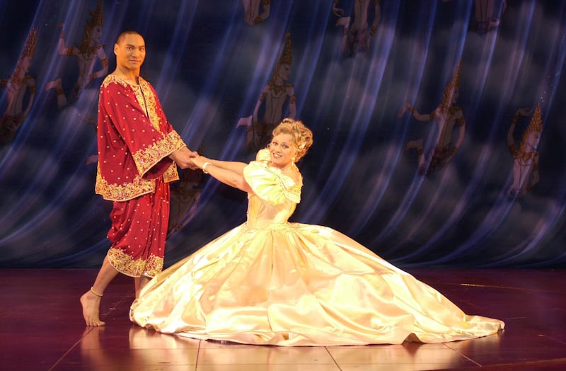 Paige performing in the West End production of ‘The King And I’