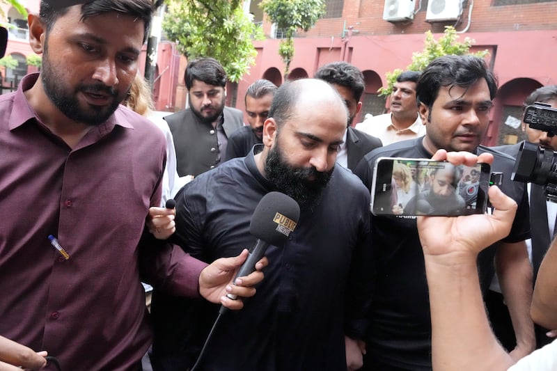 A Pakistani judge ordered the release of freelance web developer Farhan Asif (KM Chaudary/AP)