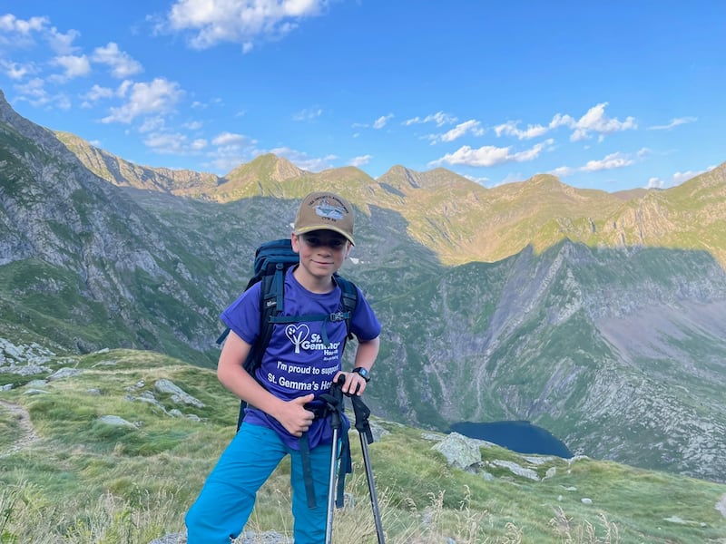 Jacob Newson and his Dad trekked across the Pyrenees this summer raising money for charity.