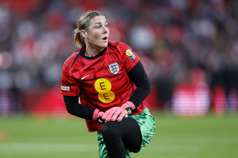 England goalkeeper Mary Earps is fit again for international duty after injury
