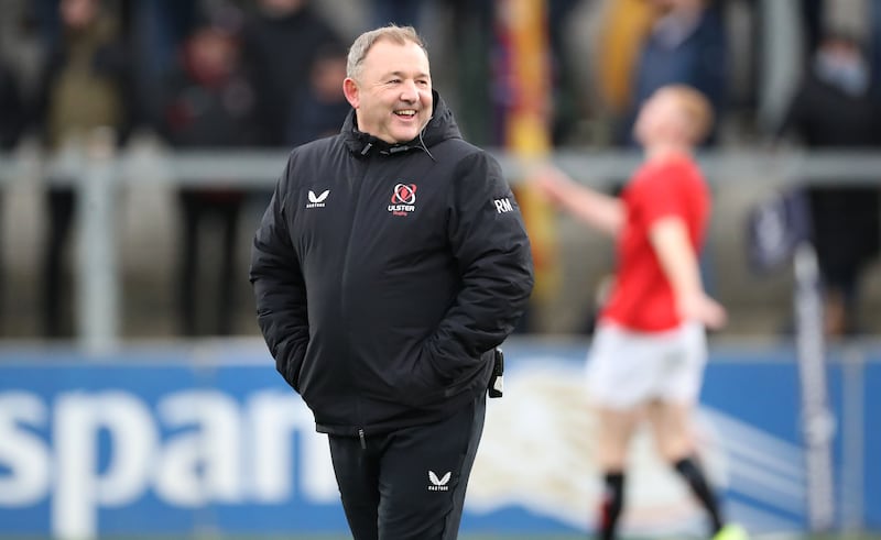 Ulster Rugby head coach Richie Murphy    during Saturday's Investec Champions Cup Round 2 match at Kingspan Stadium.
Picture: Brian Little