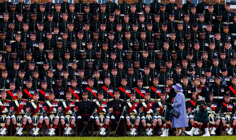 Royal visit to Howe Barracks