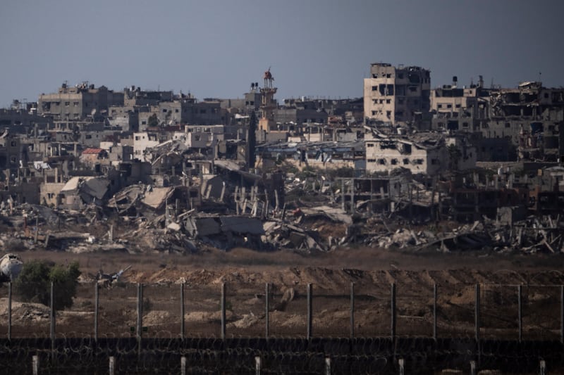 Israeli forces advanced deeper into the Gaza Strip’s largest city in pursuit of militants who had regrouped there (Leo Correa/AP)