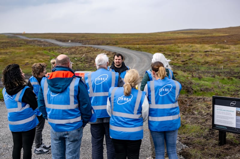 A floating road being built over a peat bog at the site of the Sutherland Spaceport is nearly complete (Michal Wachucik/Abermedia/Orbex)Picture by Michal Wachucik/Abermedia