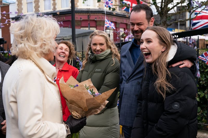 Royal visit to set of EastEnders