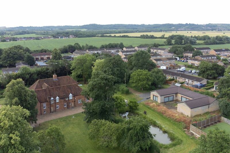 An appeal is to be heard against a demolition notice on the unauthorised C-shaped spa block. (Joe Giddens/ PA)