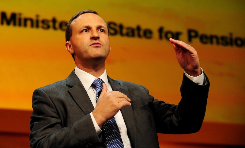 Sir Steve Webb when he was pensions minister (Rui Vieira/AP)