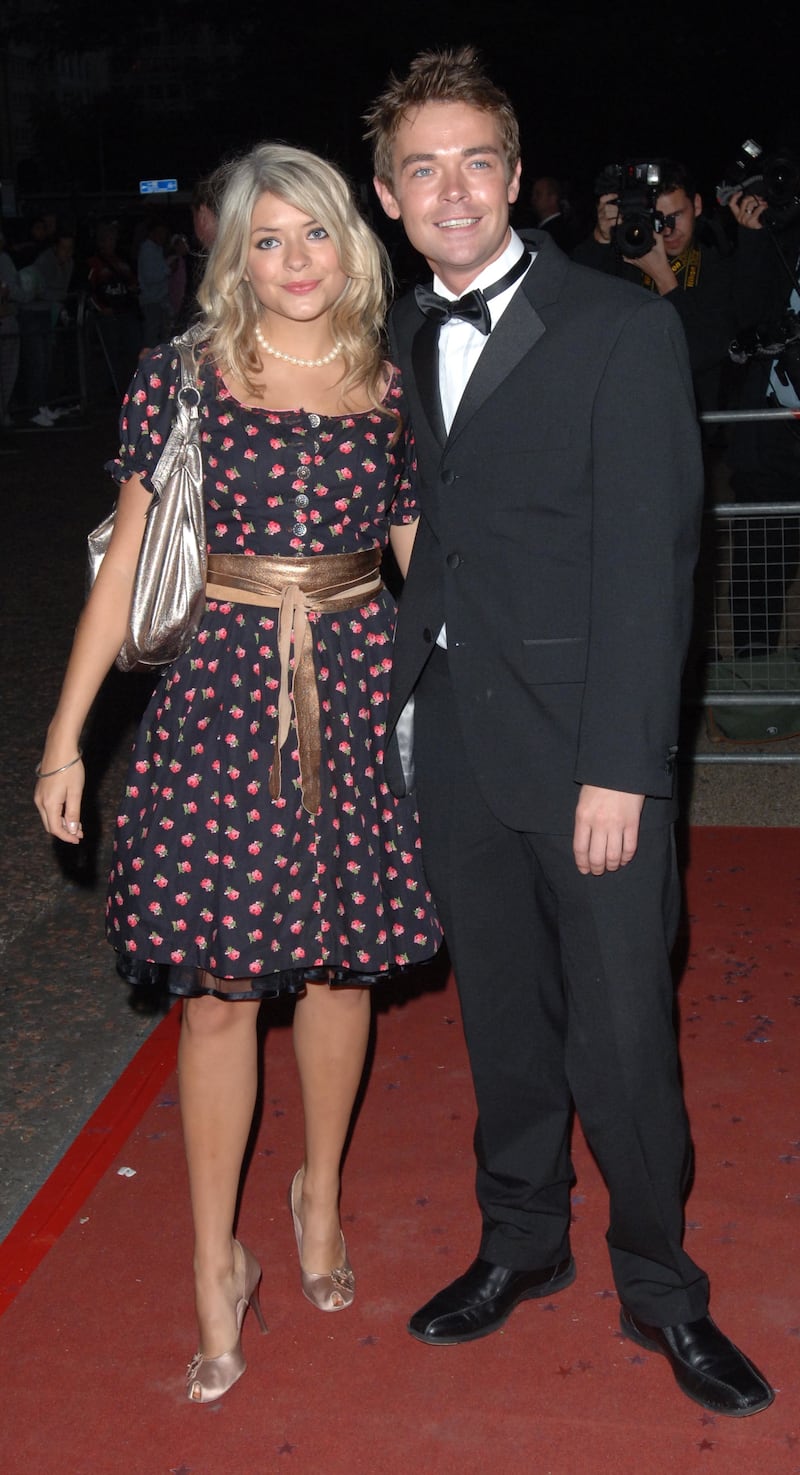 Holly Willoughby with Stephen Mulhern in 2005