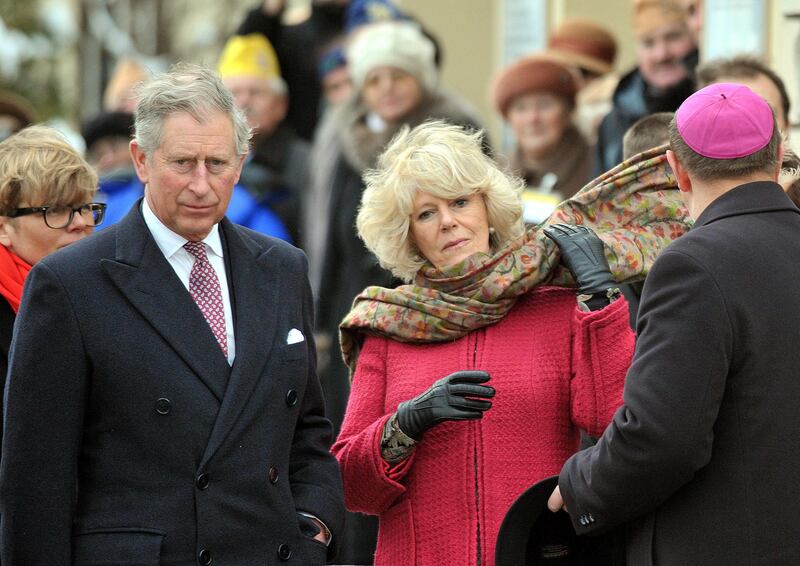 Charles and Camilla in Warsaw in 2010