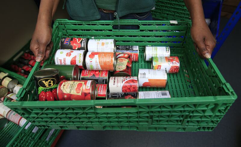 The number of charities seeing people aged 18-25 accessing food support has doubled in a year
