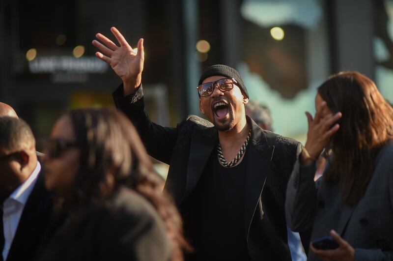 Will Smith arrives at the premiere of Bad Boys: Ride Or Die (Richard Shotwell/Invision/AP)