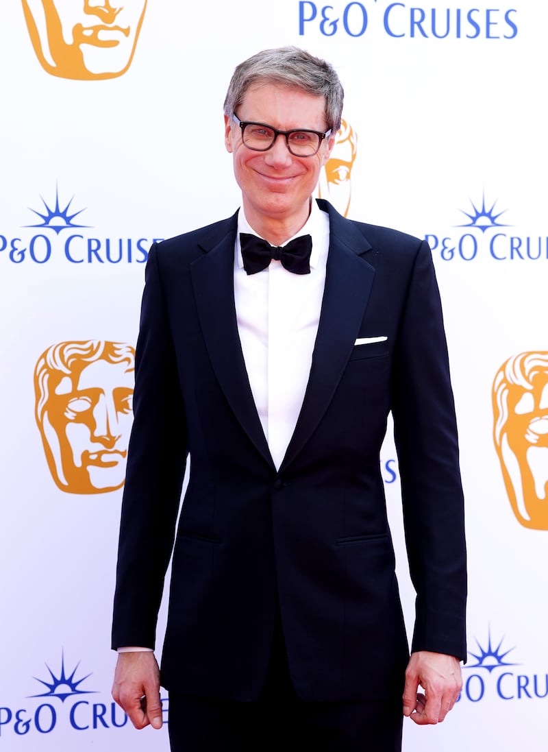 Stephen Merchant attending the Bafta TV Awards 2024