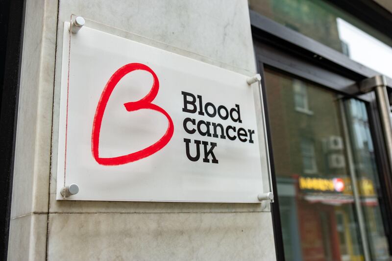 Outside Blood Cancer UK’s London office