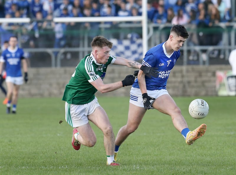 Naomh Conaill's Ethan O'Donnell picked up the man of the match award in Sunday's Donegal SFC final win over Gaoth Dobhair in Ballybofey        Picture: Margaret McLaughlin