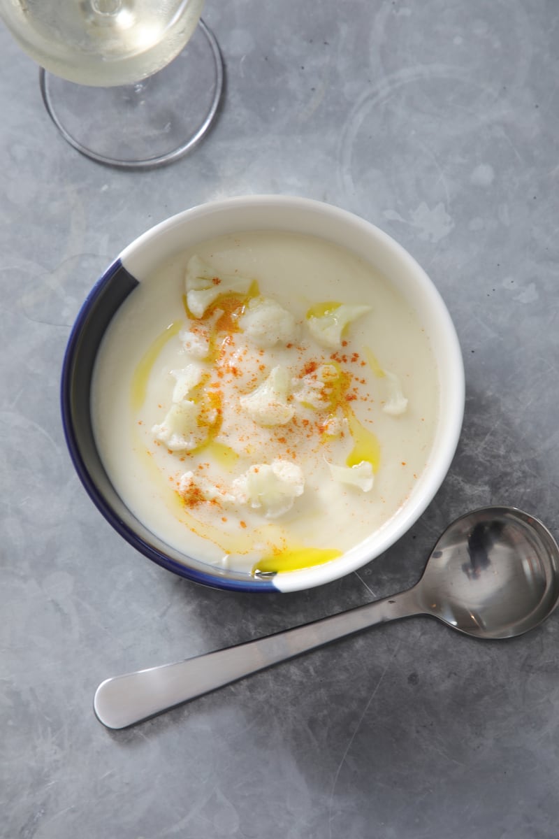 Niall McKenna's cheesy cauliflower soup