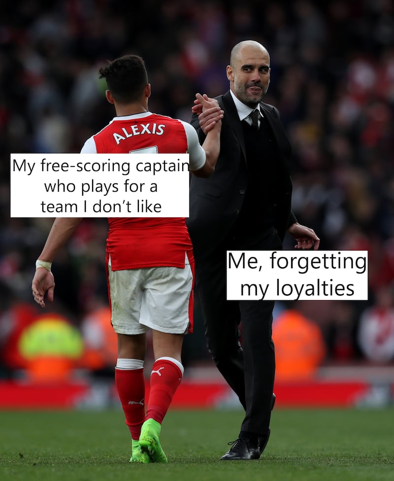 Guardiola and Sanchez