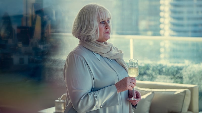 Sarah Lancashire in Netflix’s Black Doves. Credit: Netflix/Ludovic Robert.