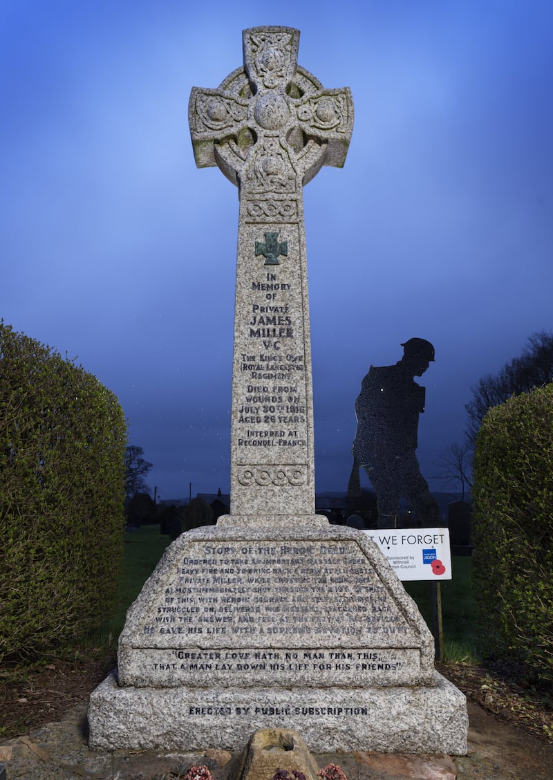 The memorial has been given Grade II listing