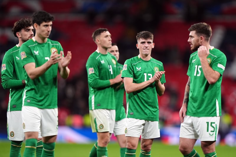 Republic of Ireland were well beaten at Wembley