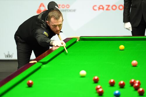 Mark Allen makes a flying start at the Crucible
