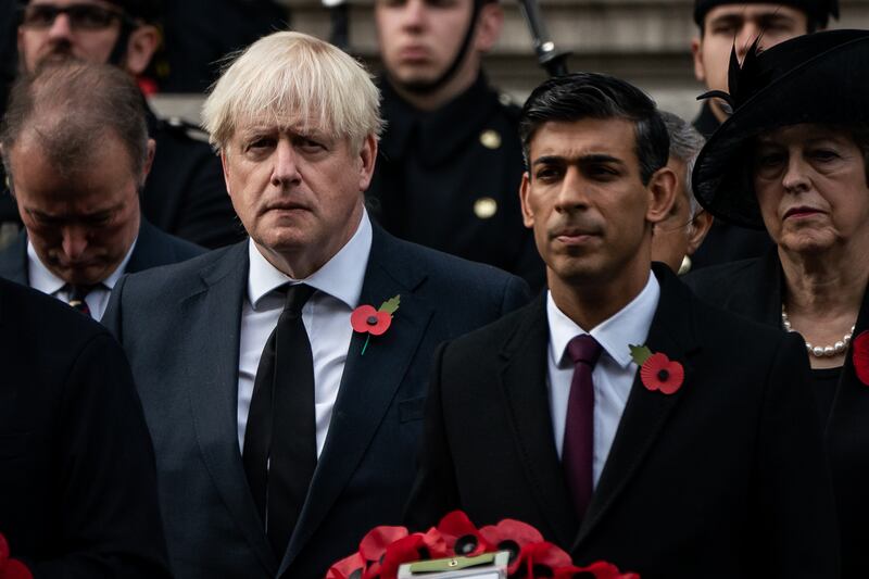 Rishi Sunak was Boris Johnson’s chancellor for two years