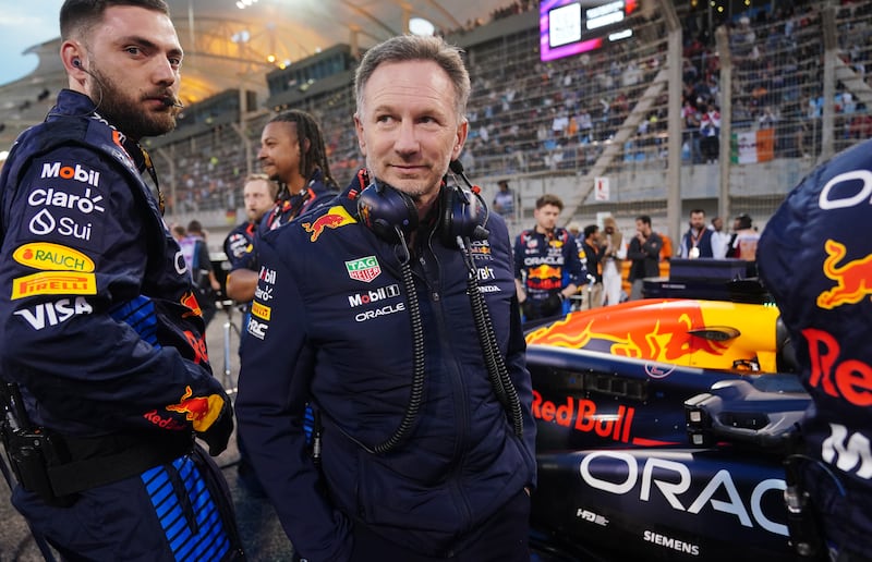 Red Bull team principal Christian Horner saw a Red Bull one-two in Bahrain .