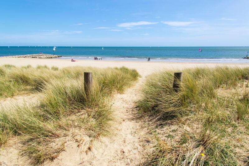 Sandbanks beach, Dorset