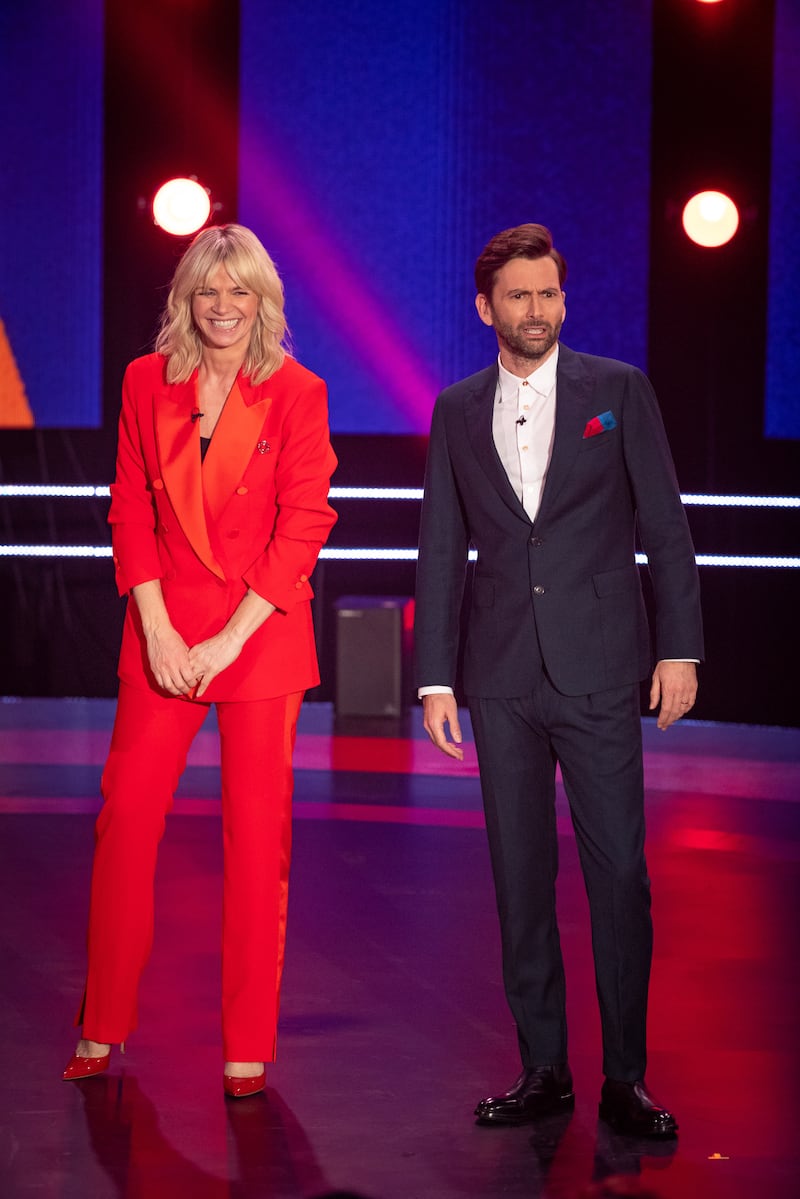 Zoe Ball and David Tennant