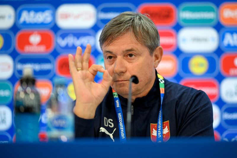 Dragan Stojkovic was back at Euro 2024 in a coaching capacity