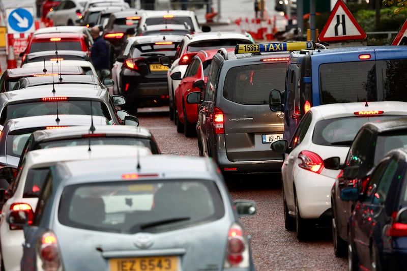 Traffic in Belfast. PICTURE: MAL MCCANN