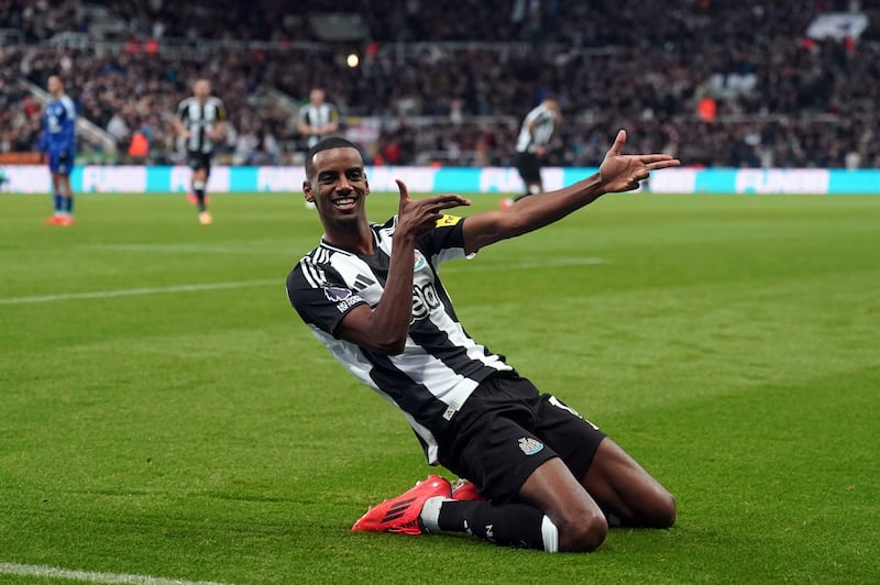 Alexander Isak’s goals have coincided with Newcastle’s recent improvement