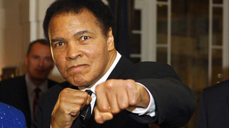 Muhammad Ali was inside the Washington venue watching his daughter Laila in undercard action when McBride shocked Tyson