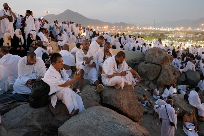The pilgrimage is one of the Five Pillars of Islam (Rafiq Maqbool/AP)
