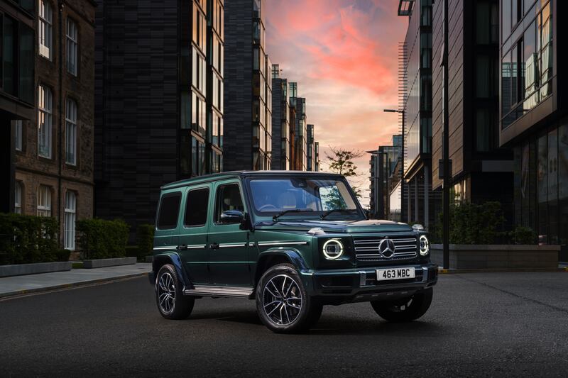 The G-Class is still a very popular SUV around the world. (Mercedes)