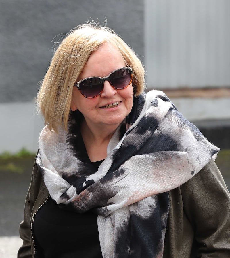 The funeral of veteran journalist and campaigner Nell McCafferty at Longtower Church in Derry on Friday. Picture Margaret McLaughlin  23-8-2024