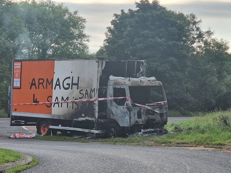 The Mullabrack club's support for Armagh was targeted last weekend