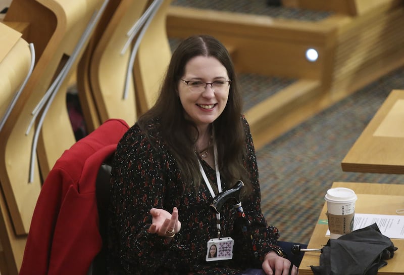 Emma Roddick is an SNP MSP said to be on the alleged list