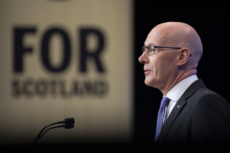 First Minister John Swinney